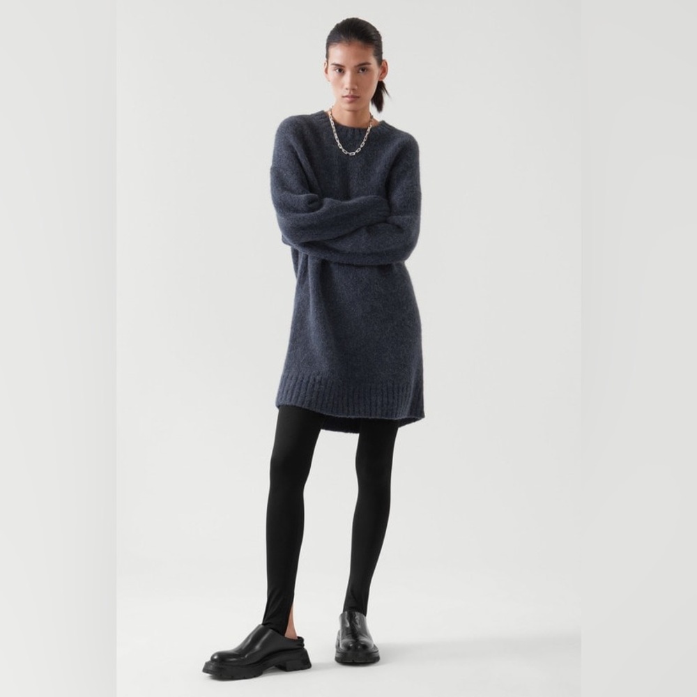 COS Knitted Jumper Dress Alpaca Wool Blend🖤